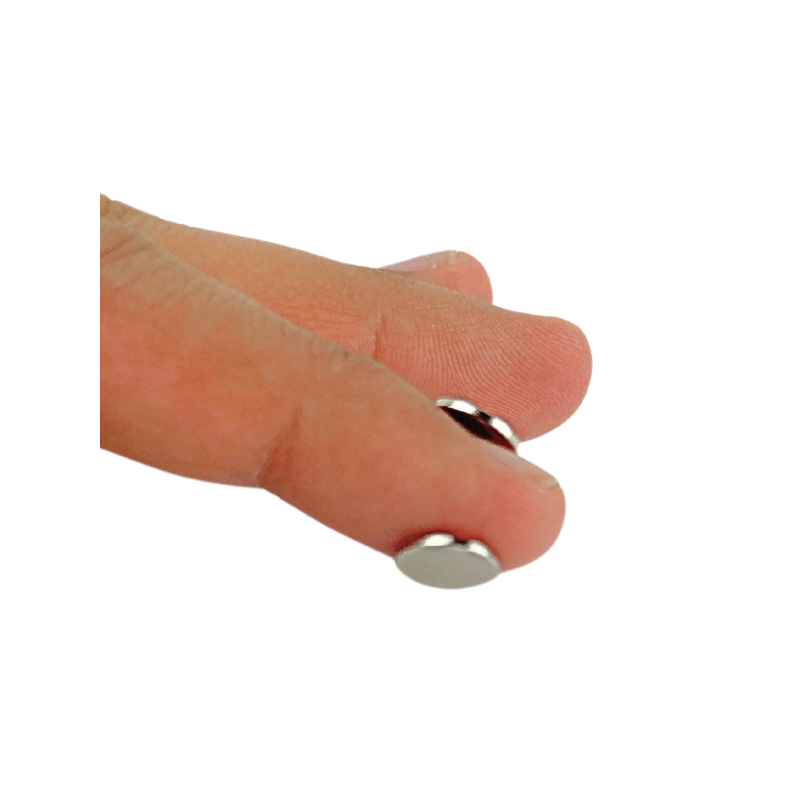 1 Stück Neodym Magnet 10mm x 1mm Supermagnete hohe Haftkraft Scheibenmagnet-2