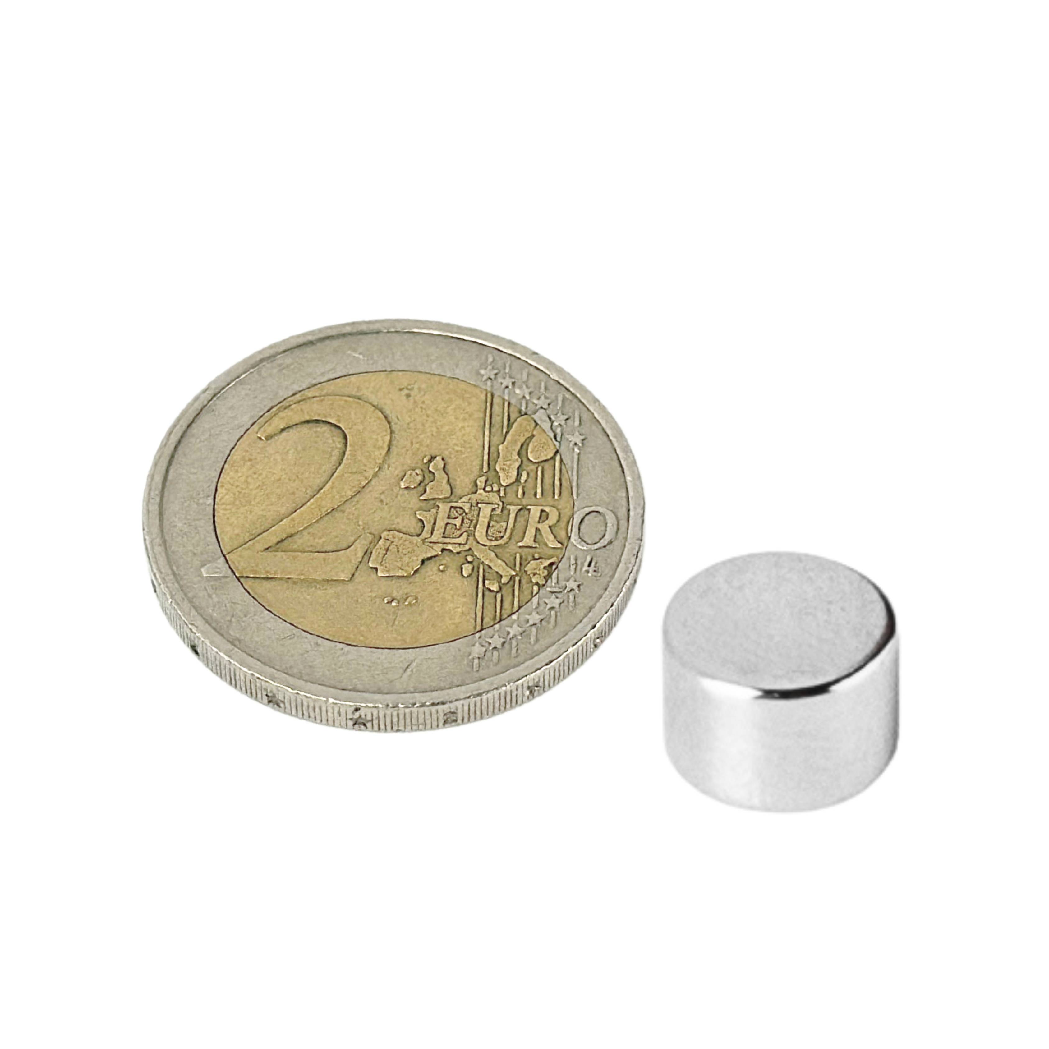 100 Stück Neodym Magnet 6mm x 4mm Supermagnete hohe Haftkraft Scheibenmagnet-3
