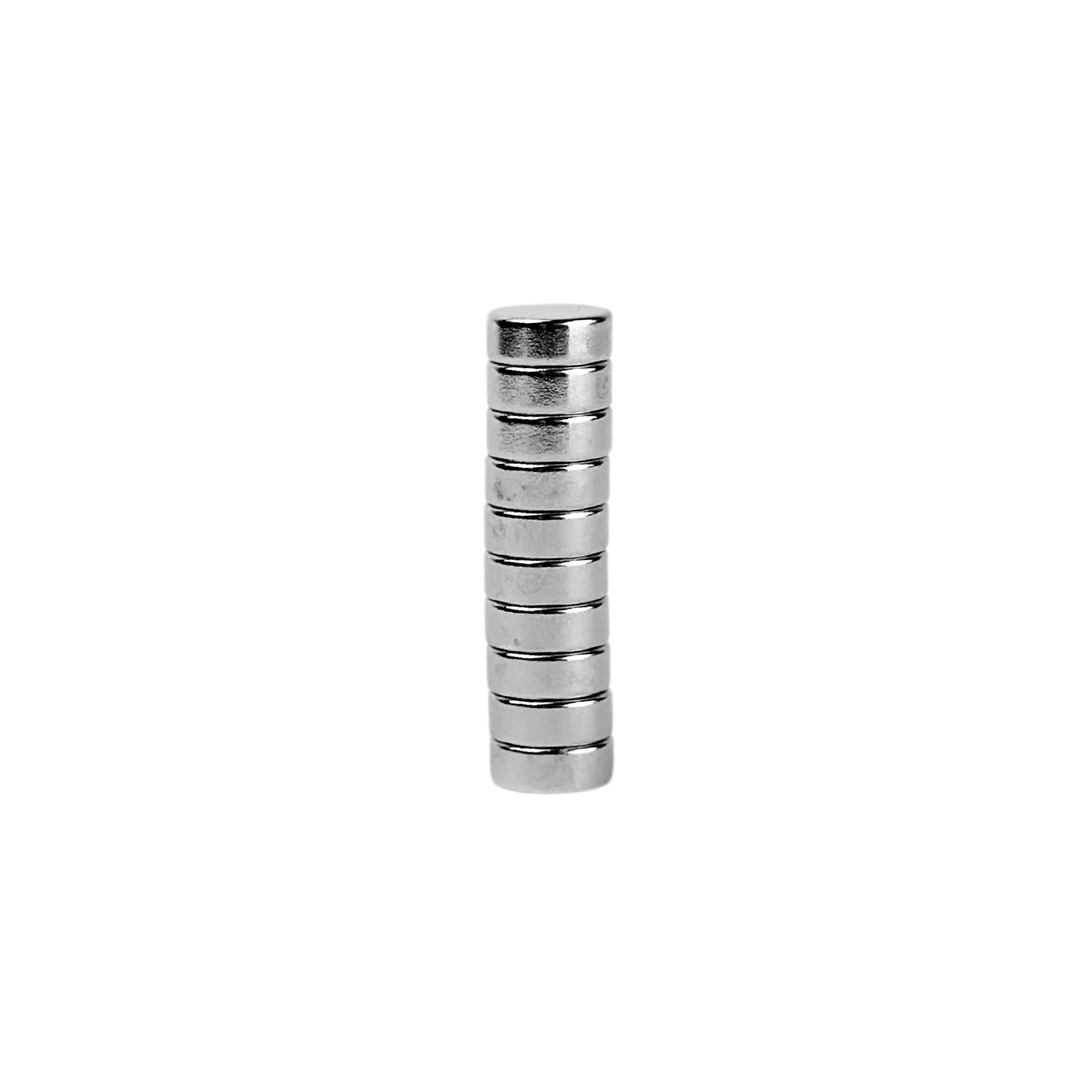 200 Stück Neodym Magnet 8mm x 3mm Supermagnete hohe Haftkraft Scheibenmagnet-1