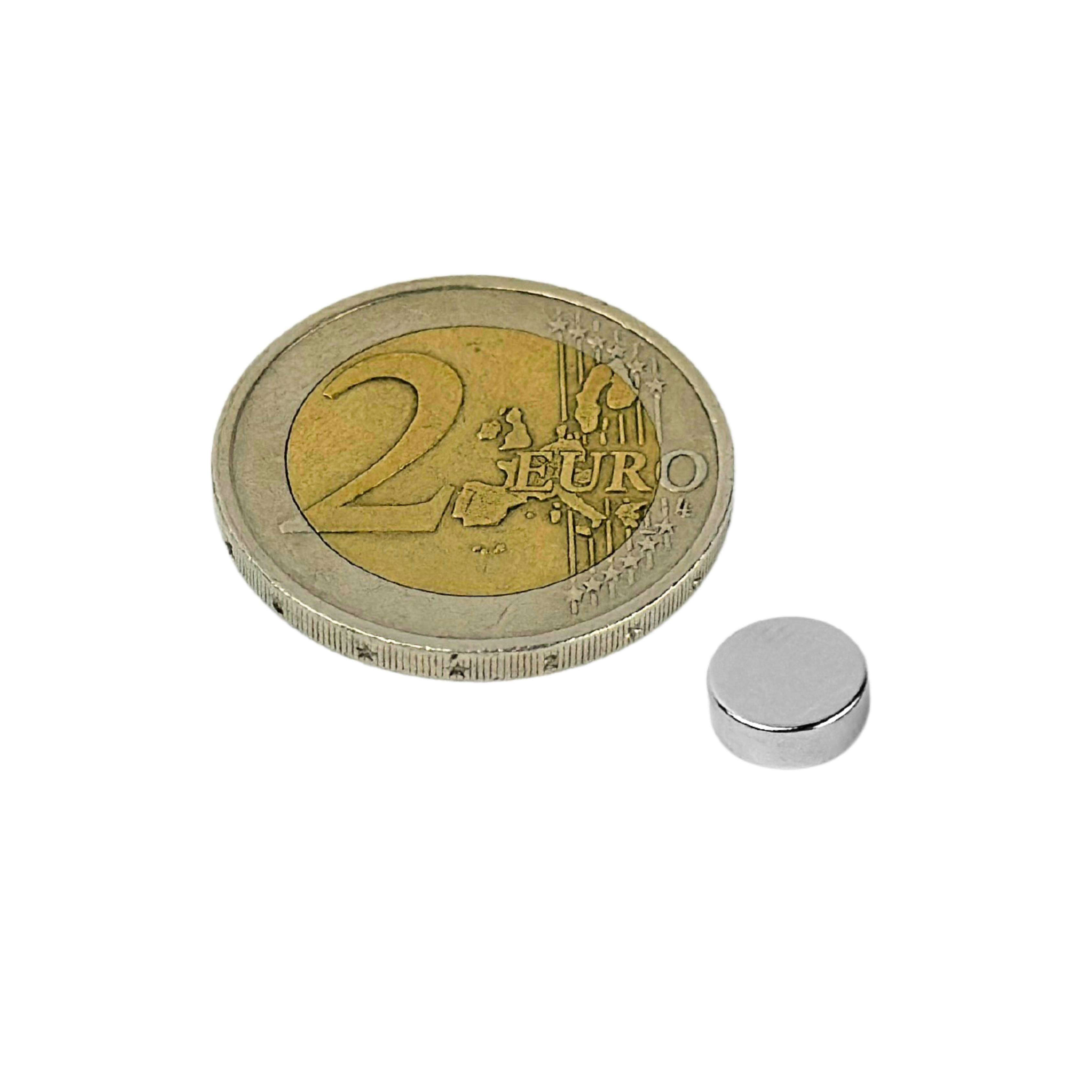 200 Stück Neodym Magnet 8mm x 3mm Supermagnete hohe Haftkraft Scheibenmagnet-3
