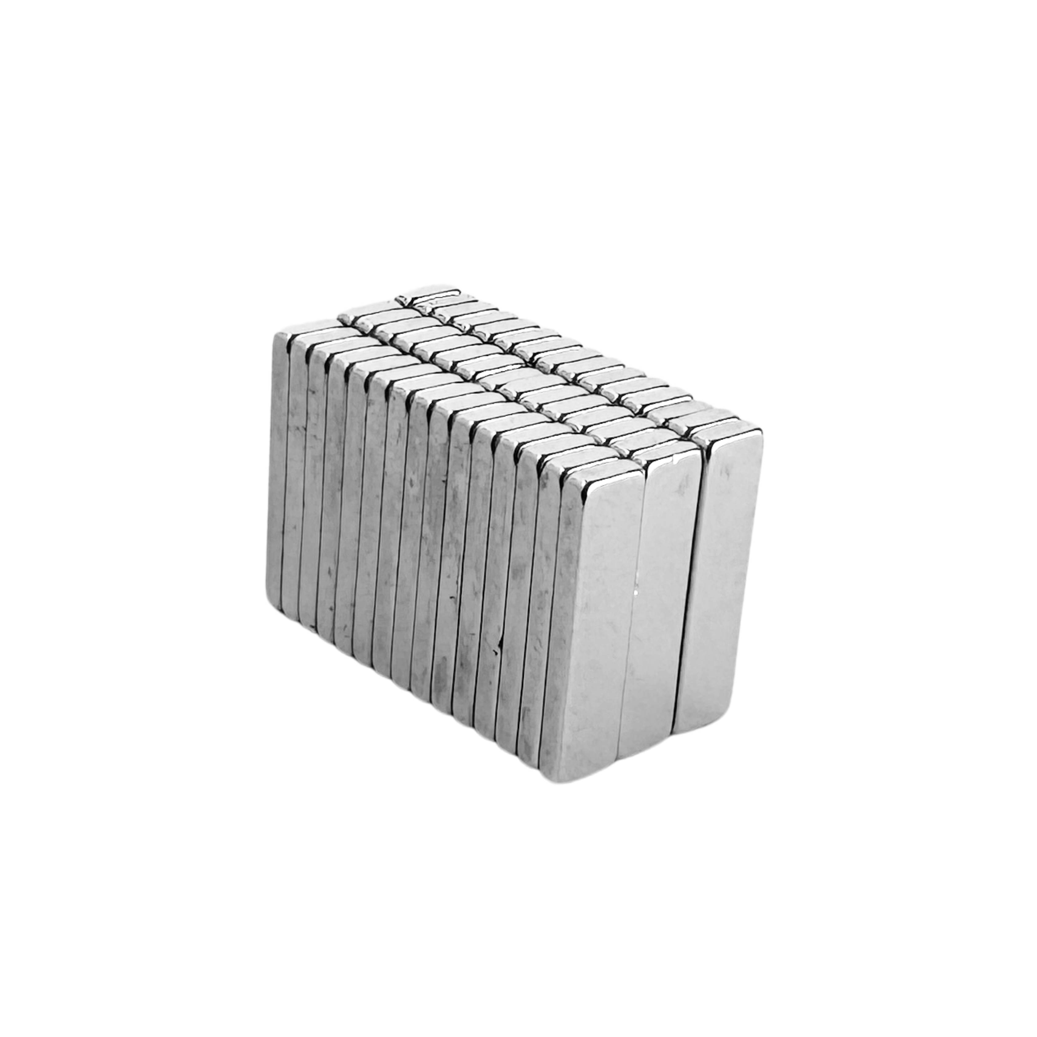 5 Stück Neodym Magnet 40mm x 10mm x 4mm Supermagnete hohe Haftkraft Quadermagnete-2