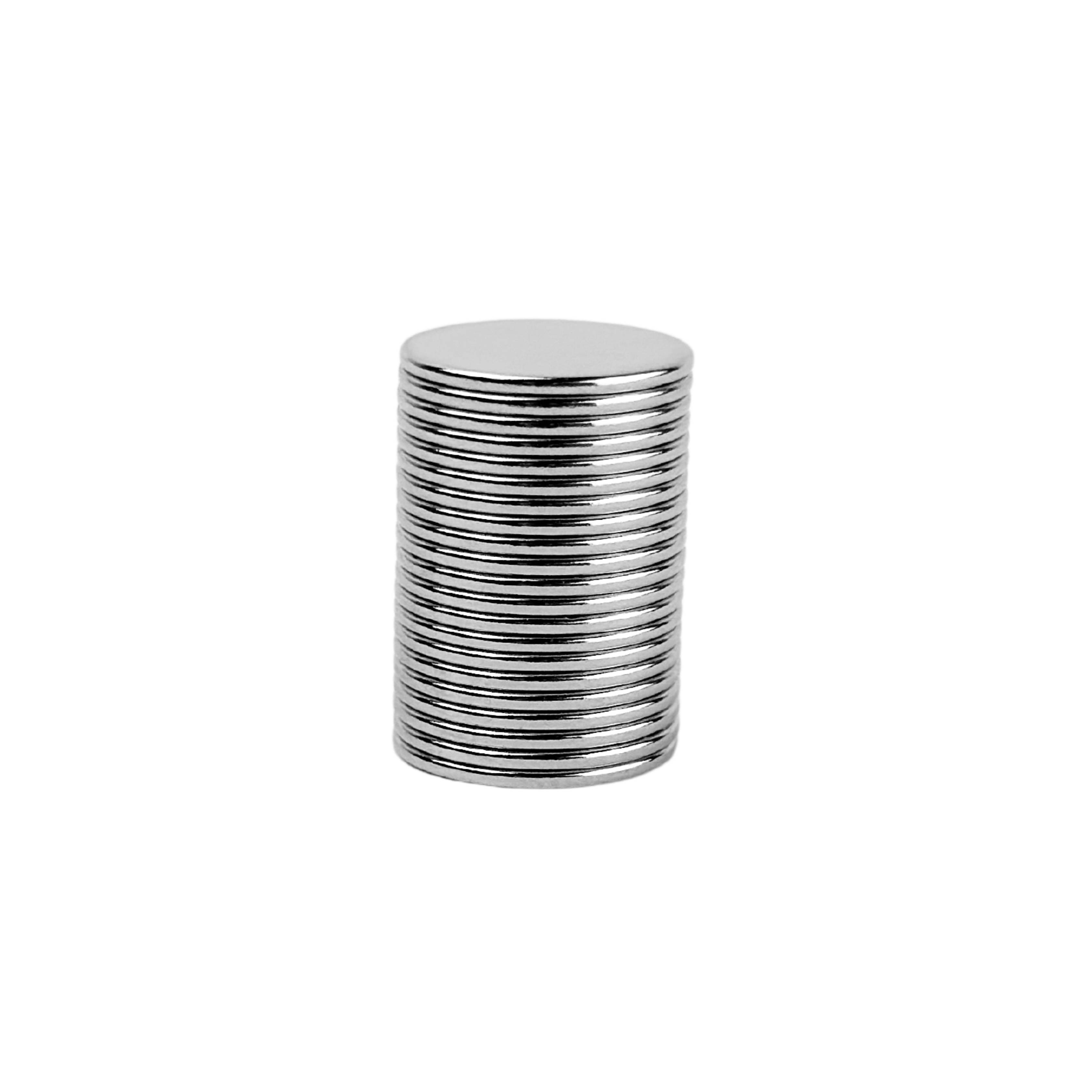 20 Stück Neodym Magnet 15mm x 1mm Supermagnete hohe Haftkraft Scheibenmagnet-2
