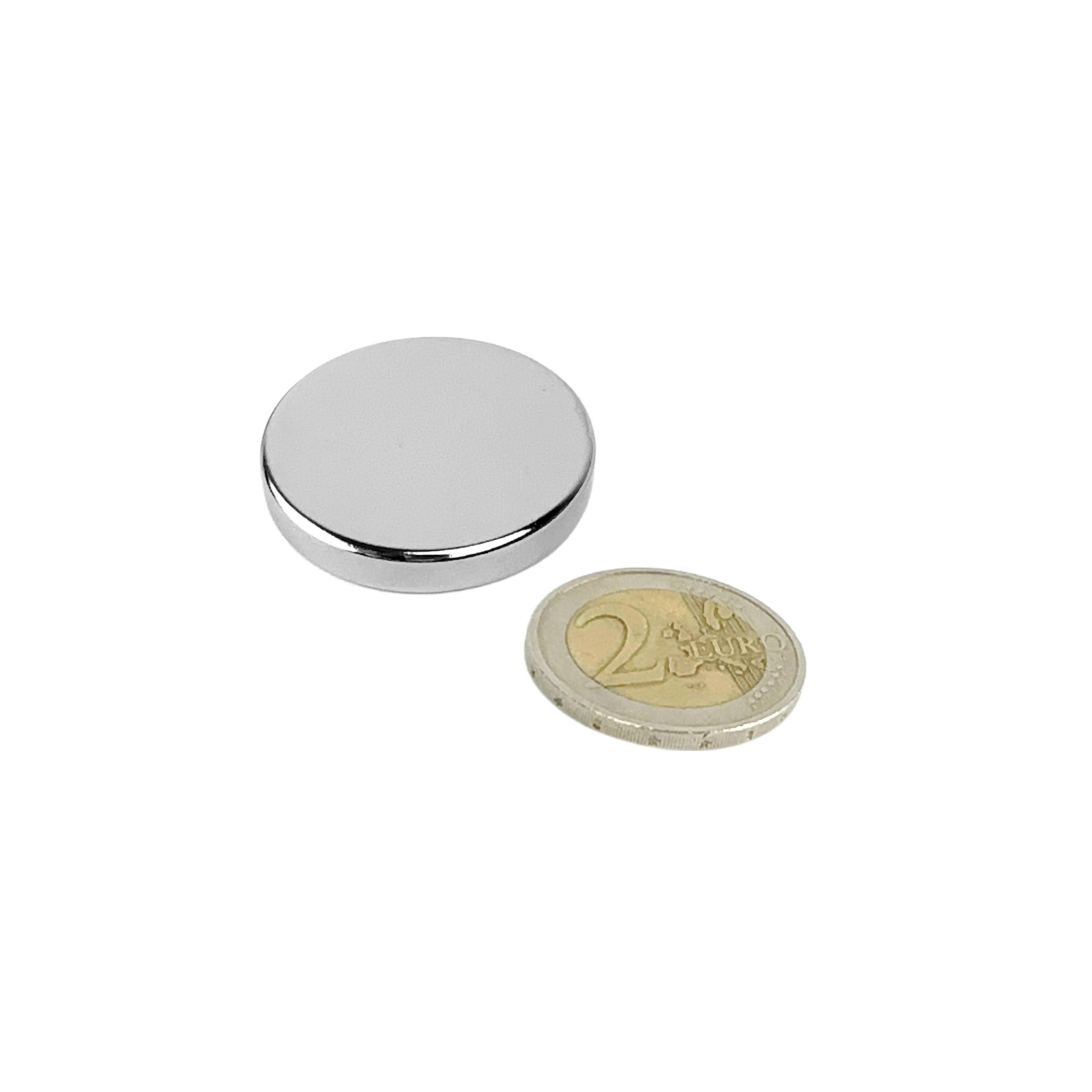 50 Stück Neodym Magnet 30mm x 5mm Supermagnete hohe Haftkraft Scheibenmagnet-3