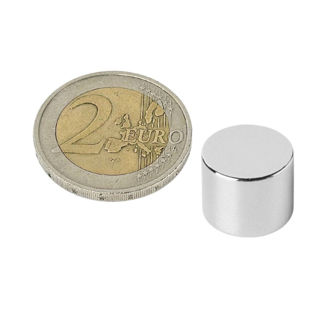 20 Stück Neodym Magnet 12mm x 8mm Supermagnete hohe Haftkraft Scheibenmagnet-3
