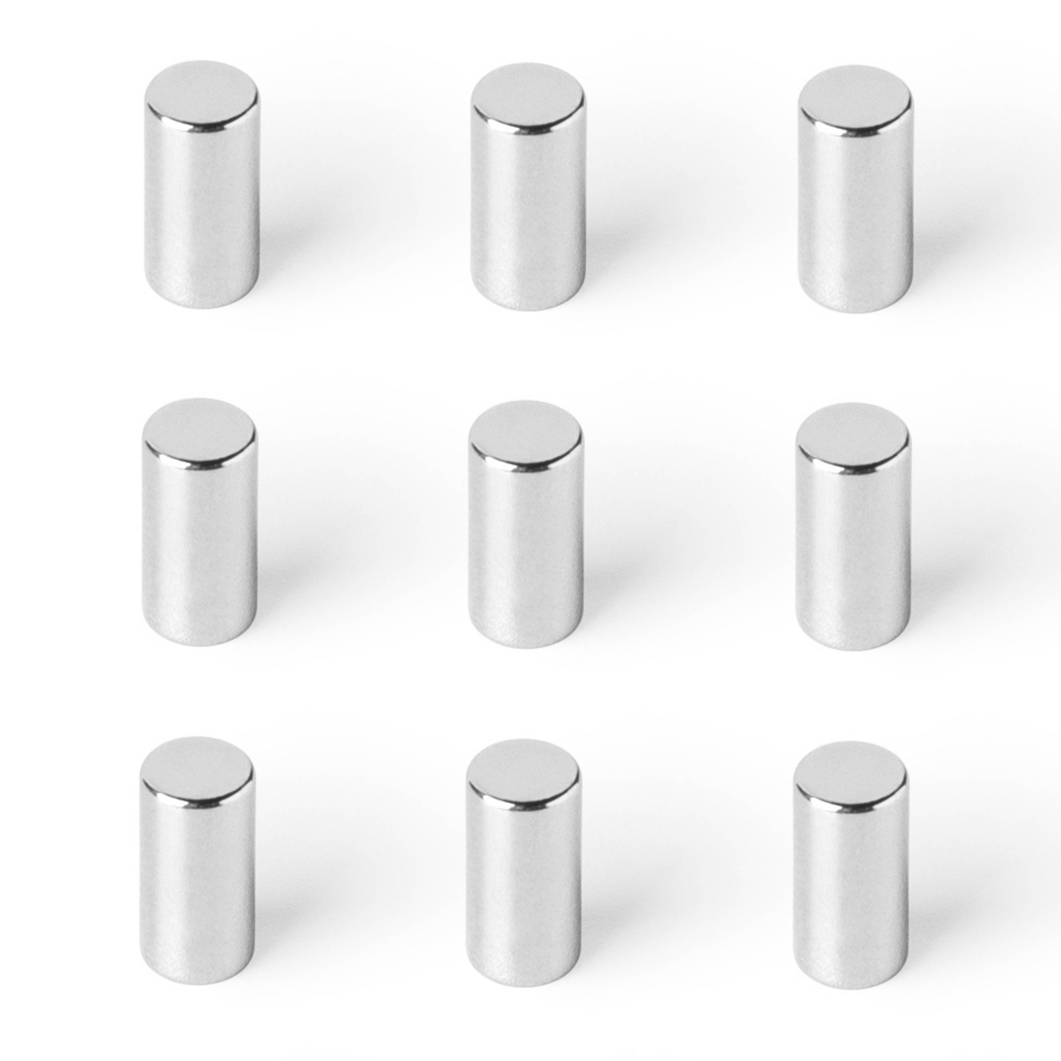 10 Stück Neodym Magnet 5mm x 10mm Supermagnete hohe Haftkraft Scheibenmagnet-2