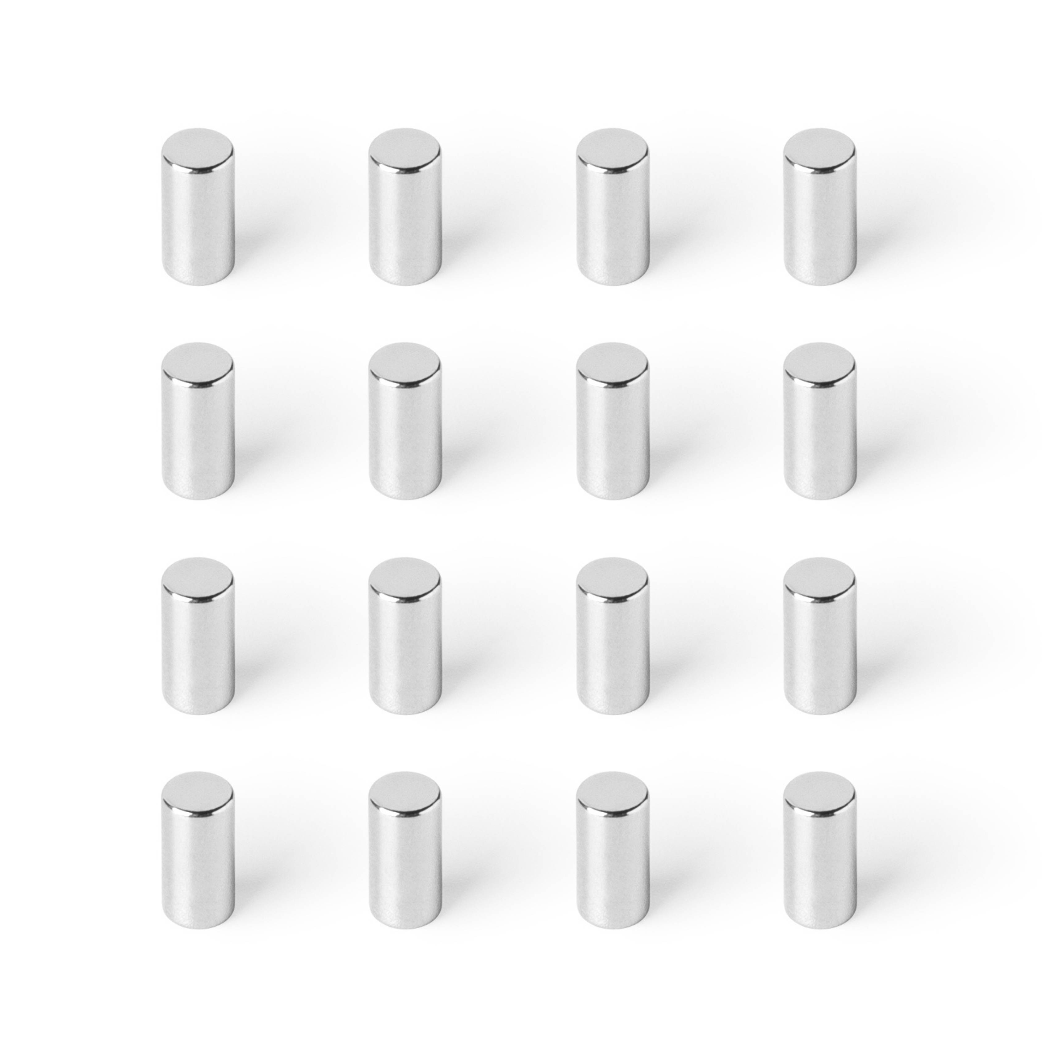 10 Stück Neodym Magnet 5mm x 10mm Supermagnete hohe Haftkraft Scheibenmagnet-3