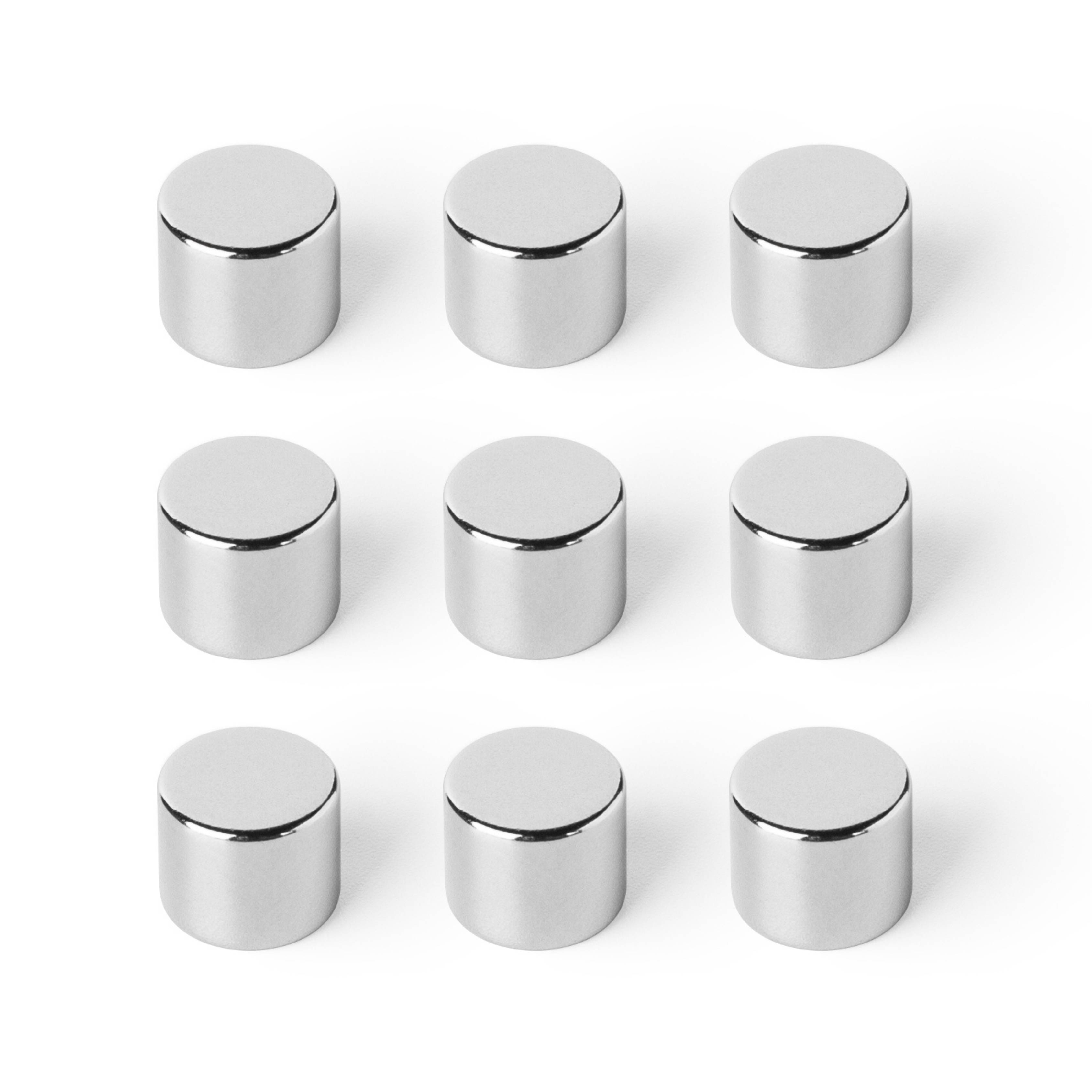 100 Stück Neodym Magnet 12mm x 10mm Supermagnete hohe Haftkraft Scheibenmagnet-2
