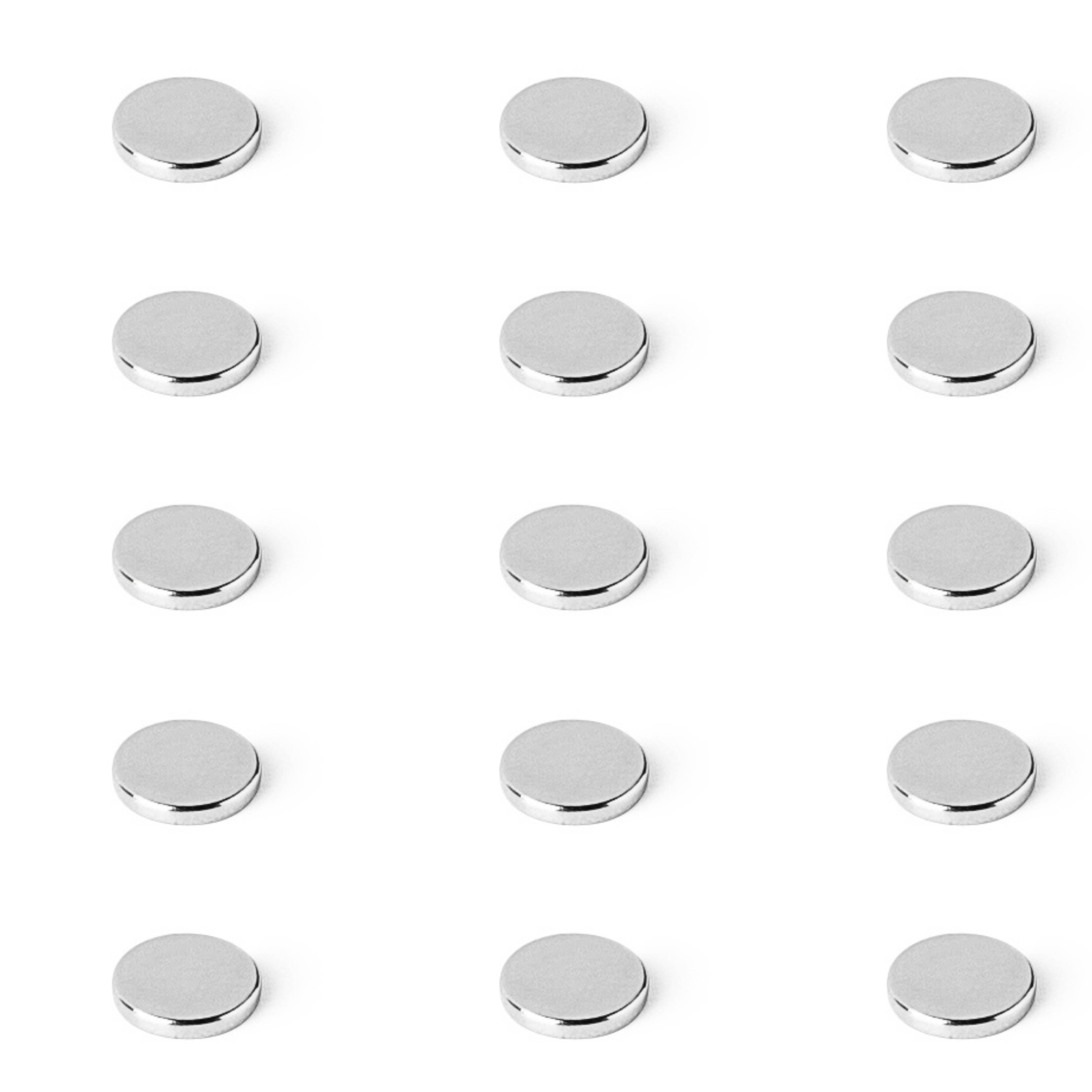 200 Stück Neodym Magnet 6mm x 1mm Supermagnete hohe Haftkraft Scheibenmagnet-2