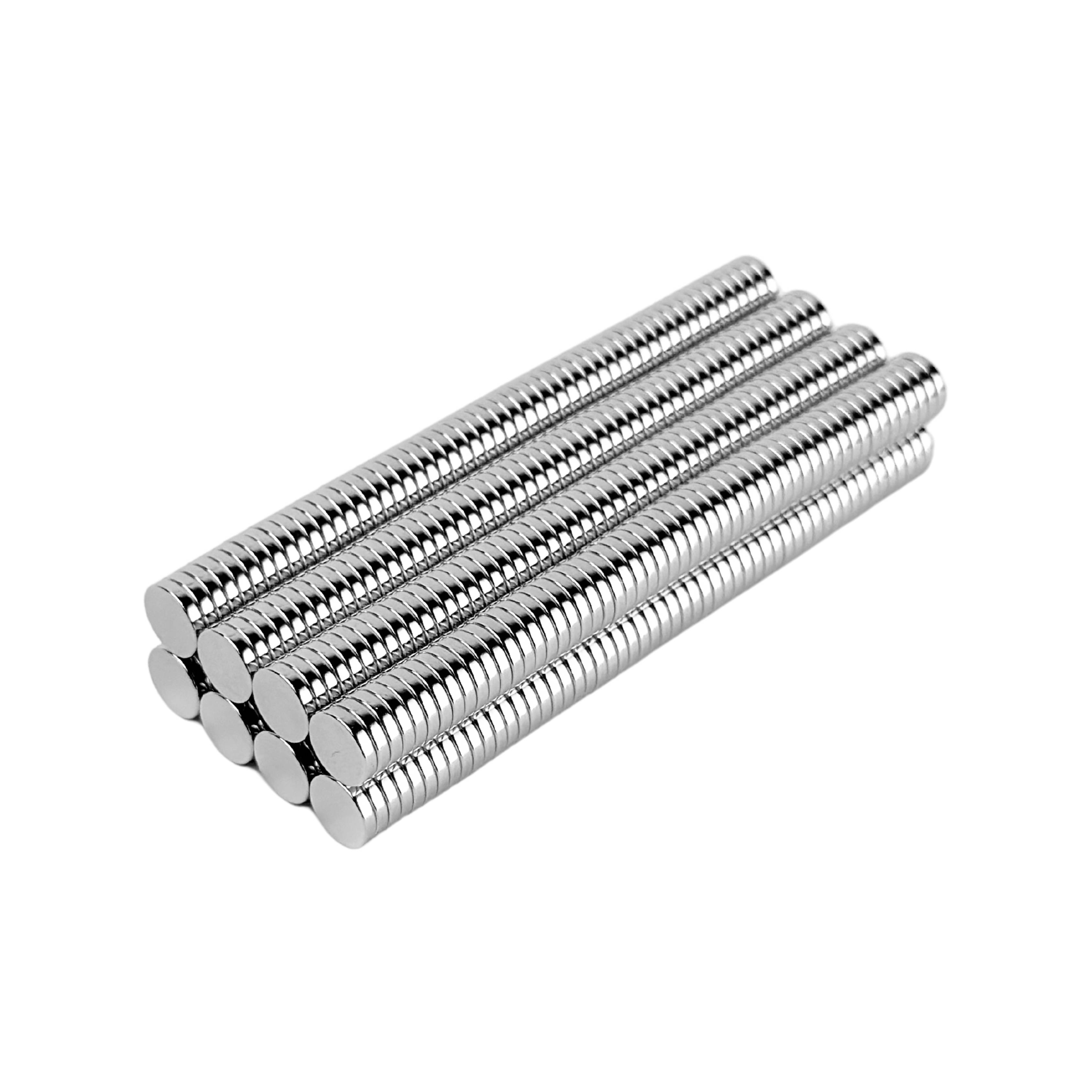 200 Stück Neodym Magnet 10mm x 2mm Supermagnete hohe Haftkraft Scheibenmagnet-2