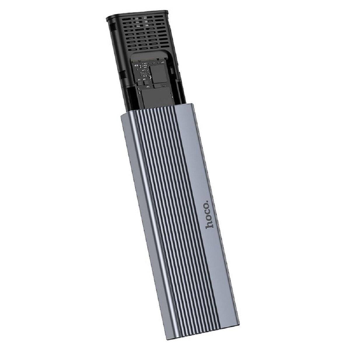 Hoco Gehäuse – Aluminium-Gehäuse für M.2 NVMe SSDs mit bis zu 10 Gb/s-0