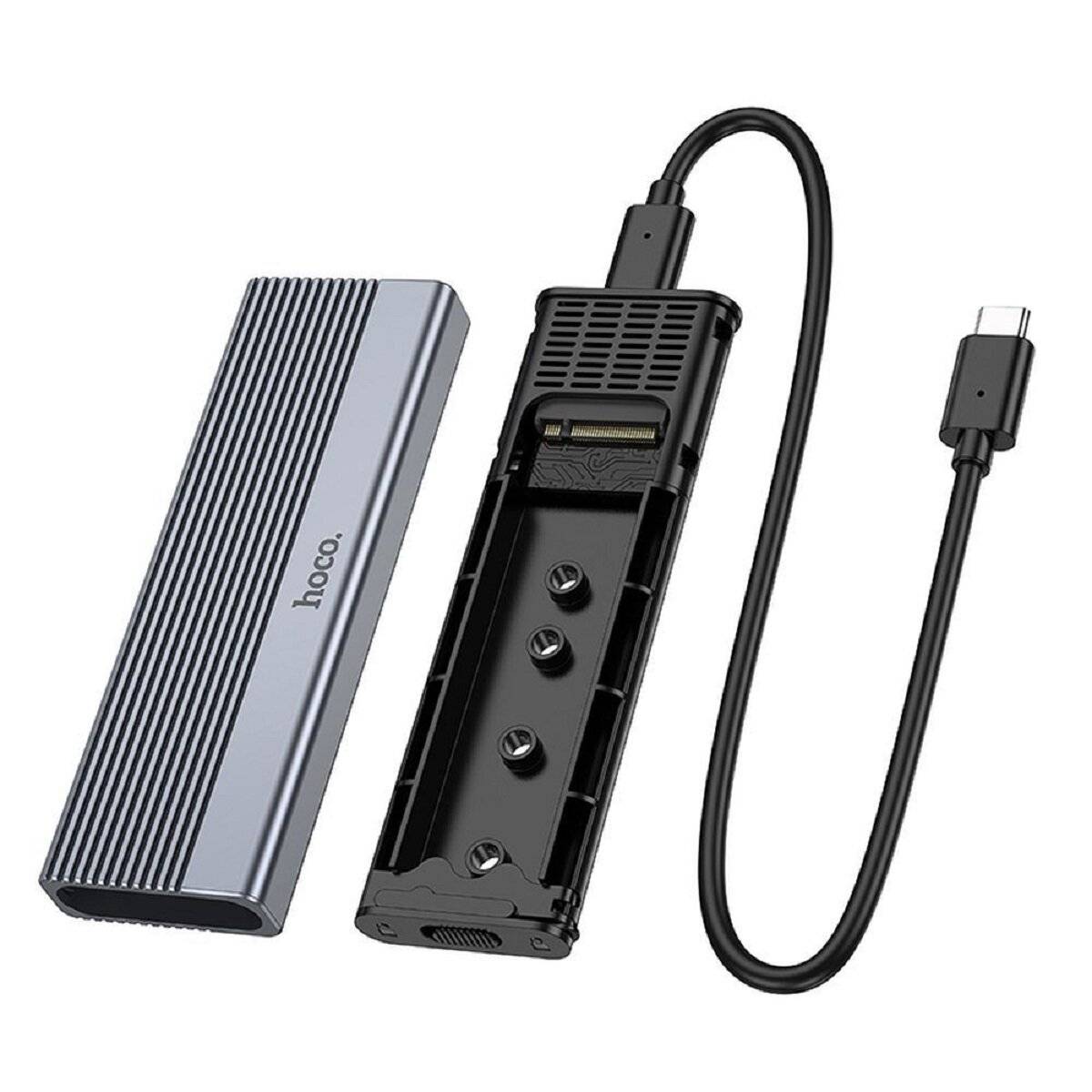 Hoco Gehäuse – Aluminium-Gehäuse für M.2 NVMe SSDs mit bis zu 10 Gb/s-3