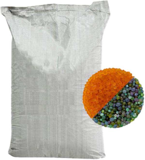 GIEBEL Desiccants Silicagel Orange-Grün Trockenmittel Trockenperlen 25kg Beutel