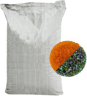 GIEBEL Desiccants Silicagel Orange-Grün Trockenmittel Trockenperlen 25kg Beutel-0
