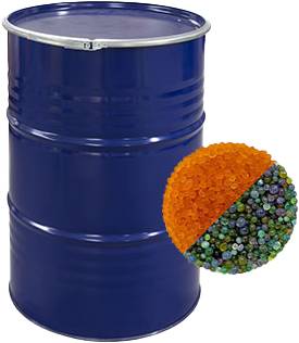 GIEBEL Desiccants Silicagel Orange-Grün Trockenmittel Trockenperlen 150kg Fass-0