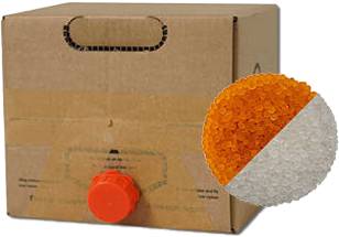 GIEBEL Desiccants Silicagel Orange-Farblos Trockenmittel Trockenperlen 4KG Kanister-0
