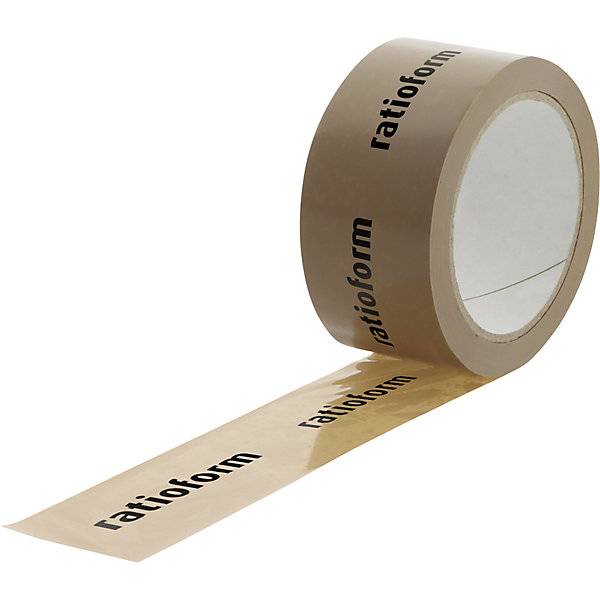 PVC-Klebeband individuell bedruckt VE 36 Rollen Druck 1-farbig braun. Diamant Klebeband GmbH 83287149