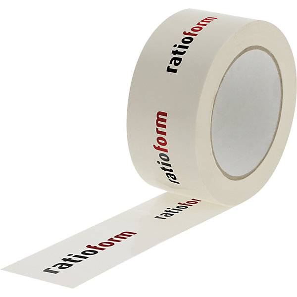 PVC-Klebeband individuell bedruckt VE 36 Rollen Druck 2-farbig weiß. Diamant Klebeband GmbH 83288849