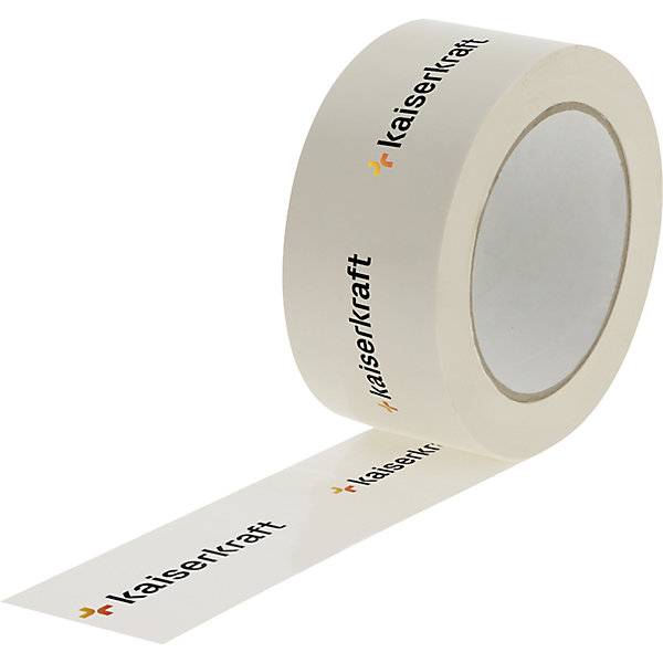 PVC-Klebeband individuell bedruckt VE 36 Rollen Druck 3-farbig weiß. Diamant Klebeband GmbH 83290549