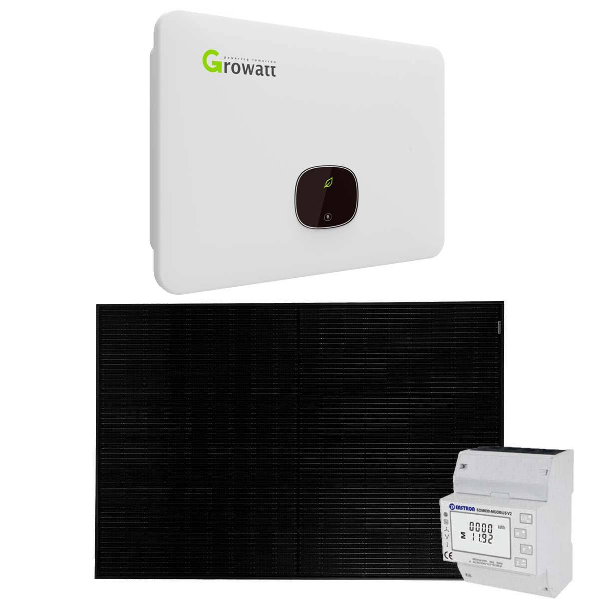 Growatt 25,3kWp PV-Anlage Glas Glas ohne Speicher mit MID 25KTL3-X 25kW-0