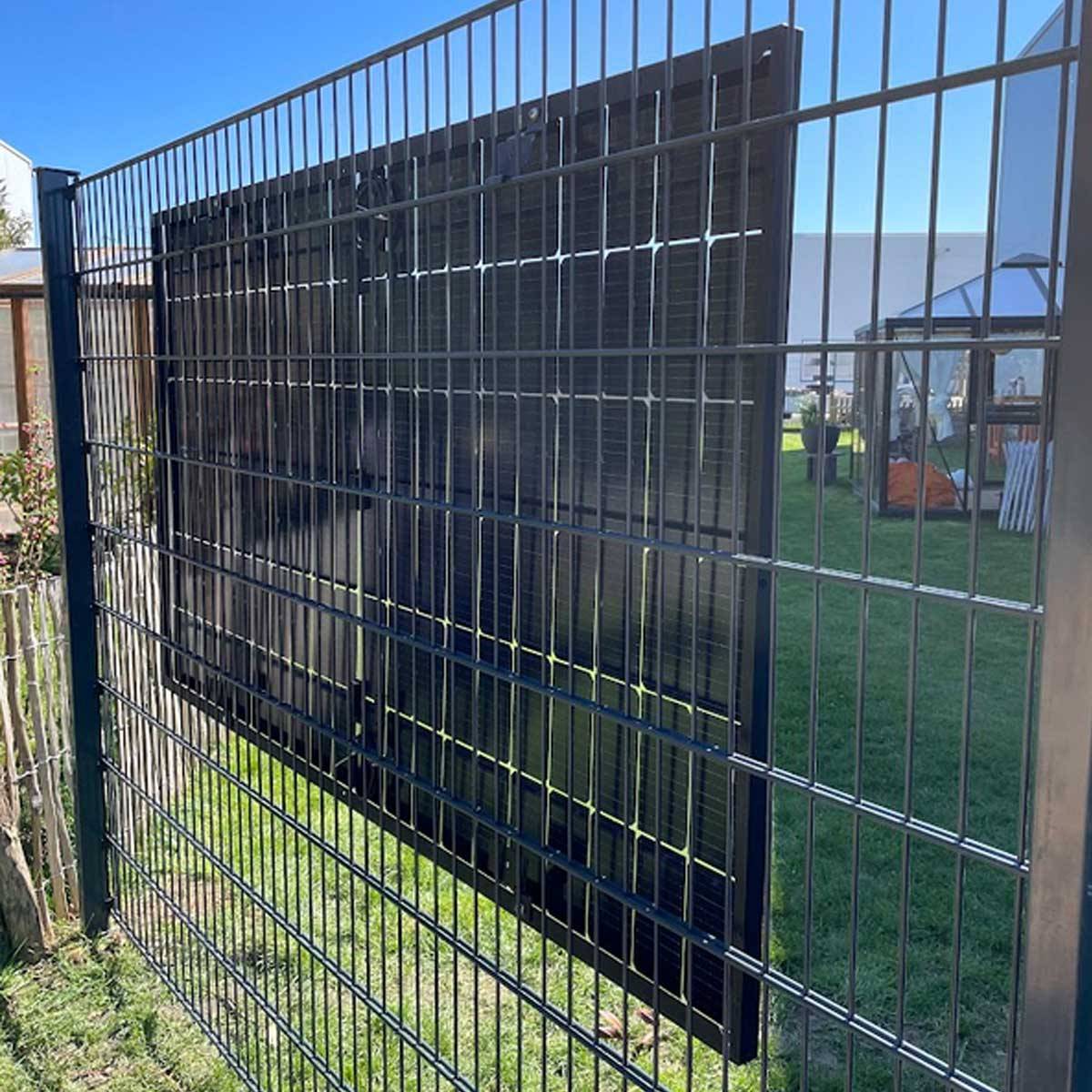 920Wp PV-Zaun Anlage inkl. Halterung-3