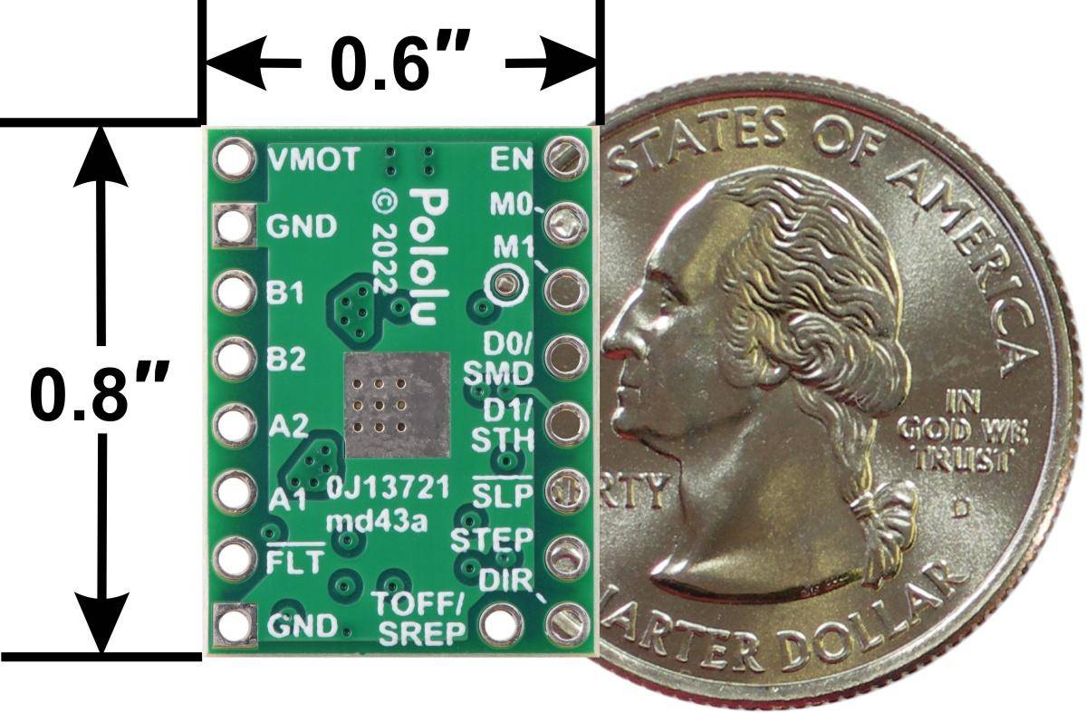 Pololu DRV8434 STEPPER DRIVER 3762-2