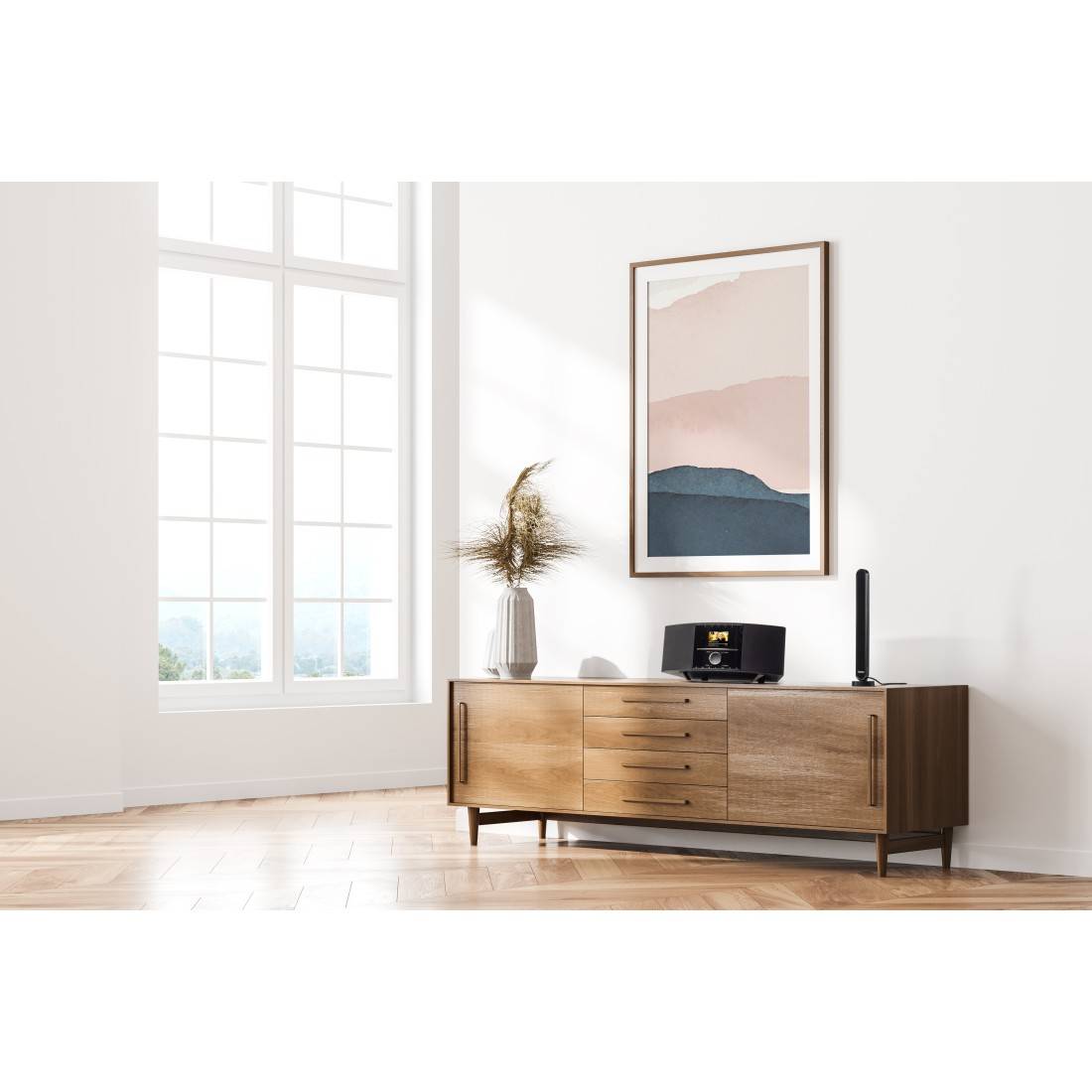 hama 00221085 Zimmerantenne "Radio" für DAB+, DAB, UKW, aktiv, Verstärker 30 dB-1