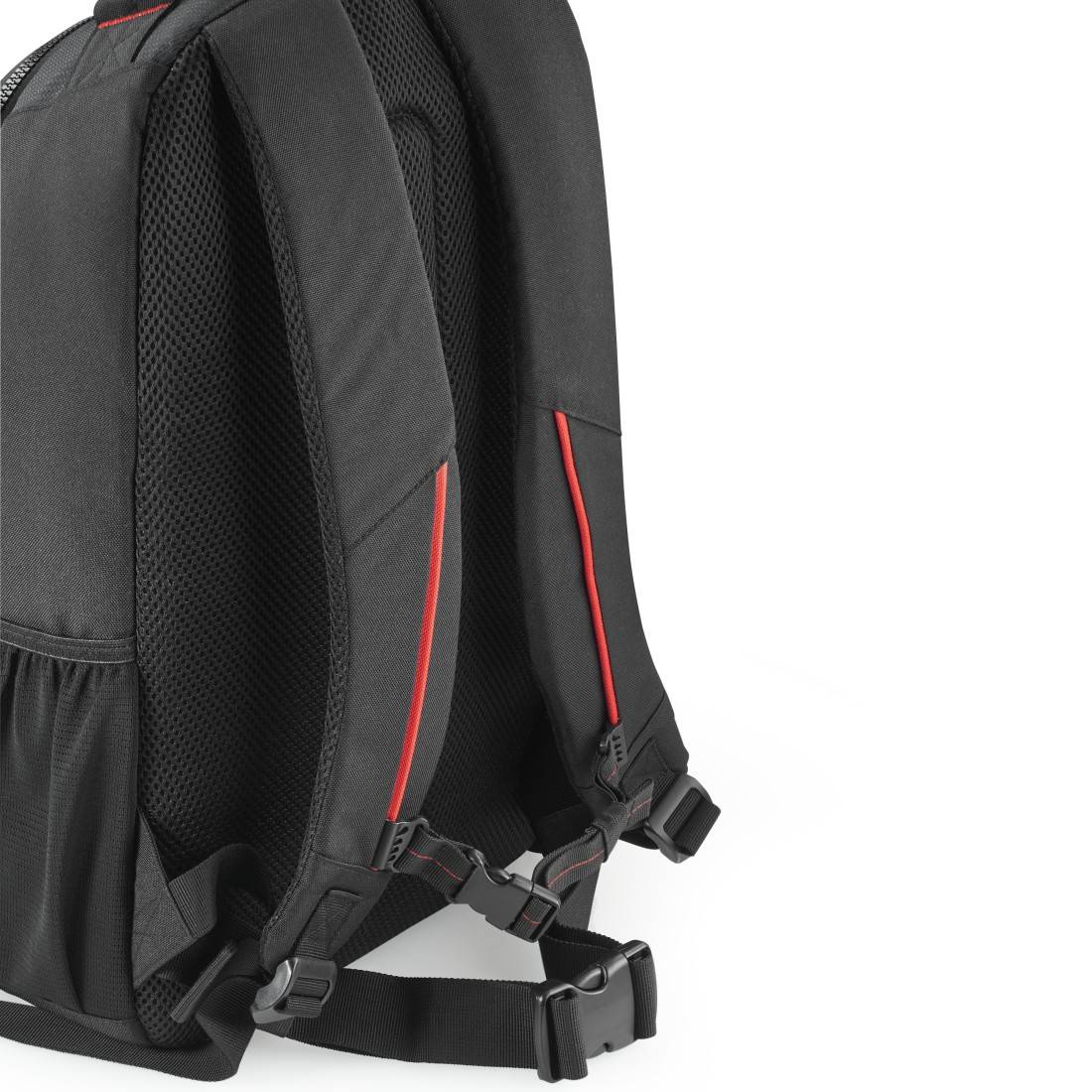 hama 00121346 Kamera-Rucksack "Ohio", 190, Schwarz/Rot-0