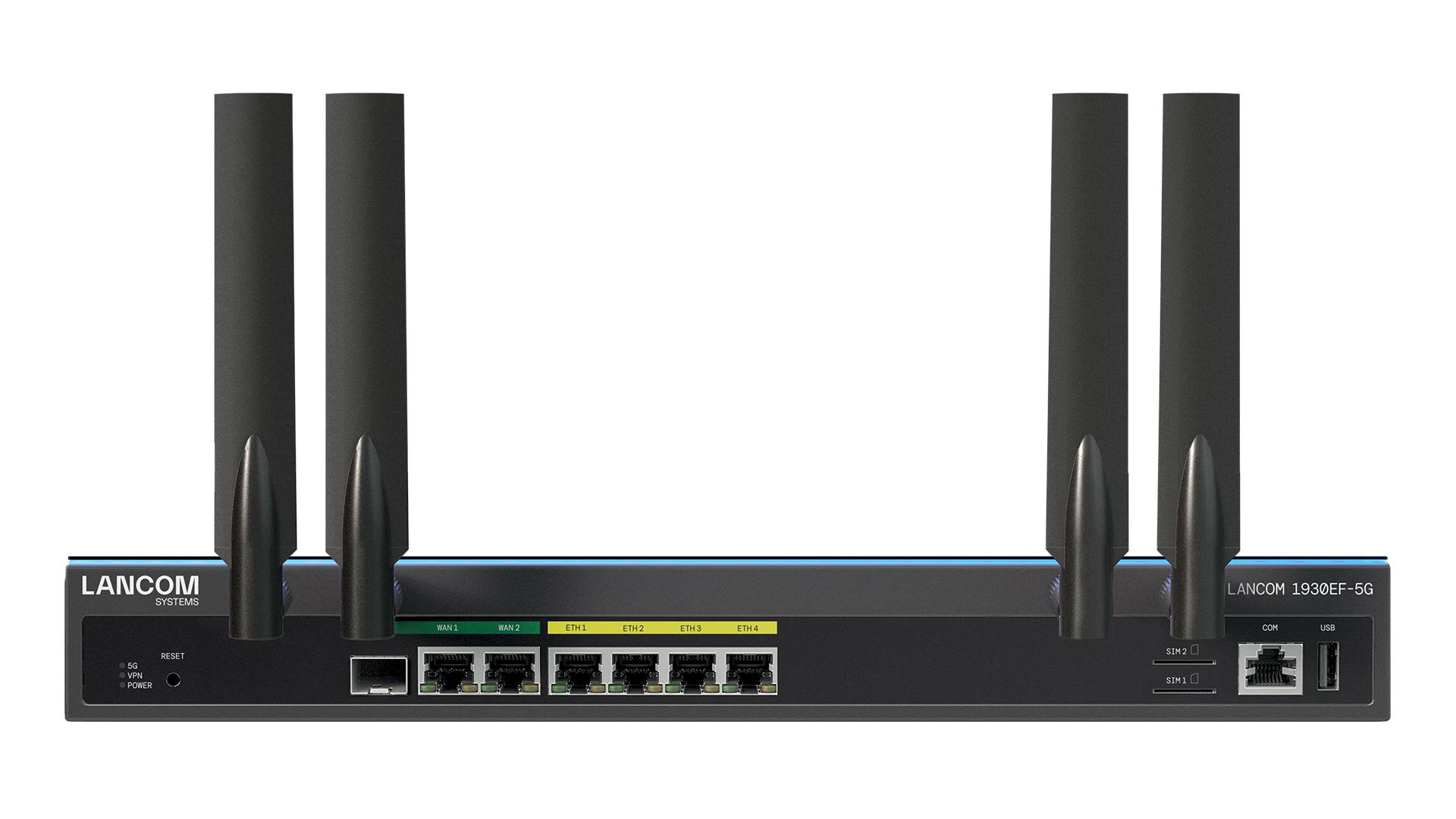 Lancom 1930EF-5G - Router - WWAN 4-Port-Switch-0