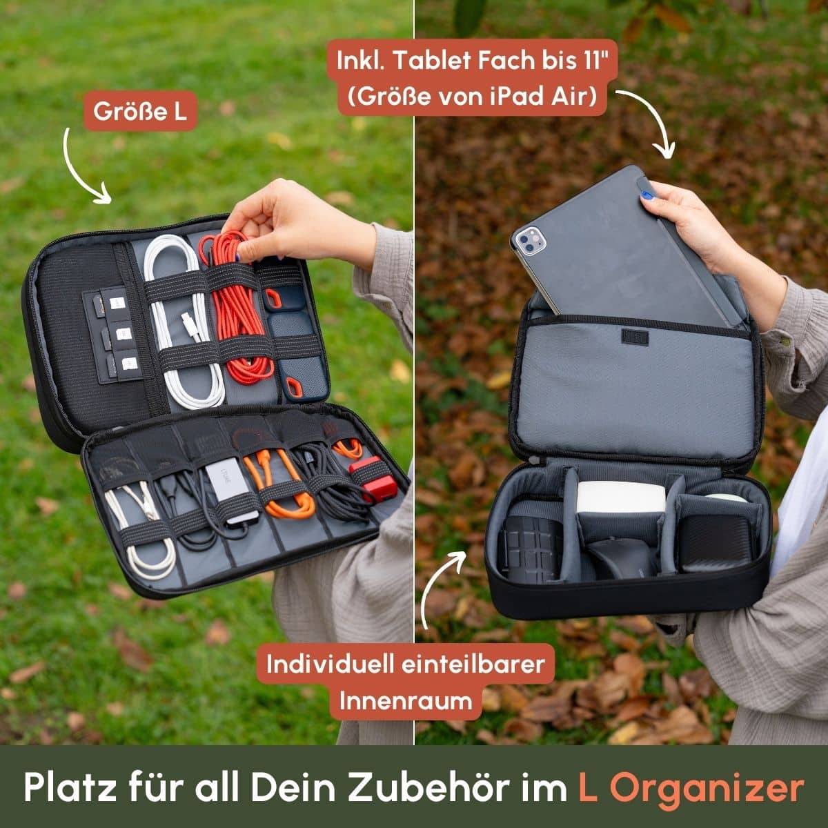 C-ROPE Elektronik Organizer Variante L in Schwarz retail-4