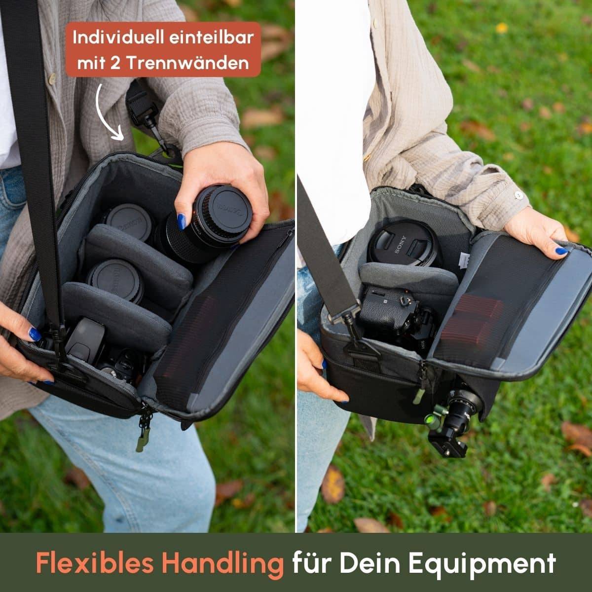 C-ROPE Kameratasche zum Umhängen V3 in Schwarz retail - Tasche-1