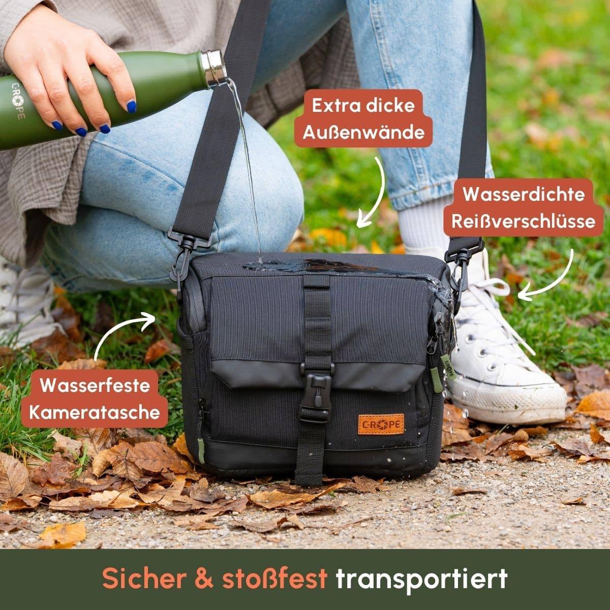 C-ROPE Kameratasche zum Umhängen V3 in Schwarz retail - Tasche-3