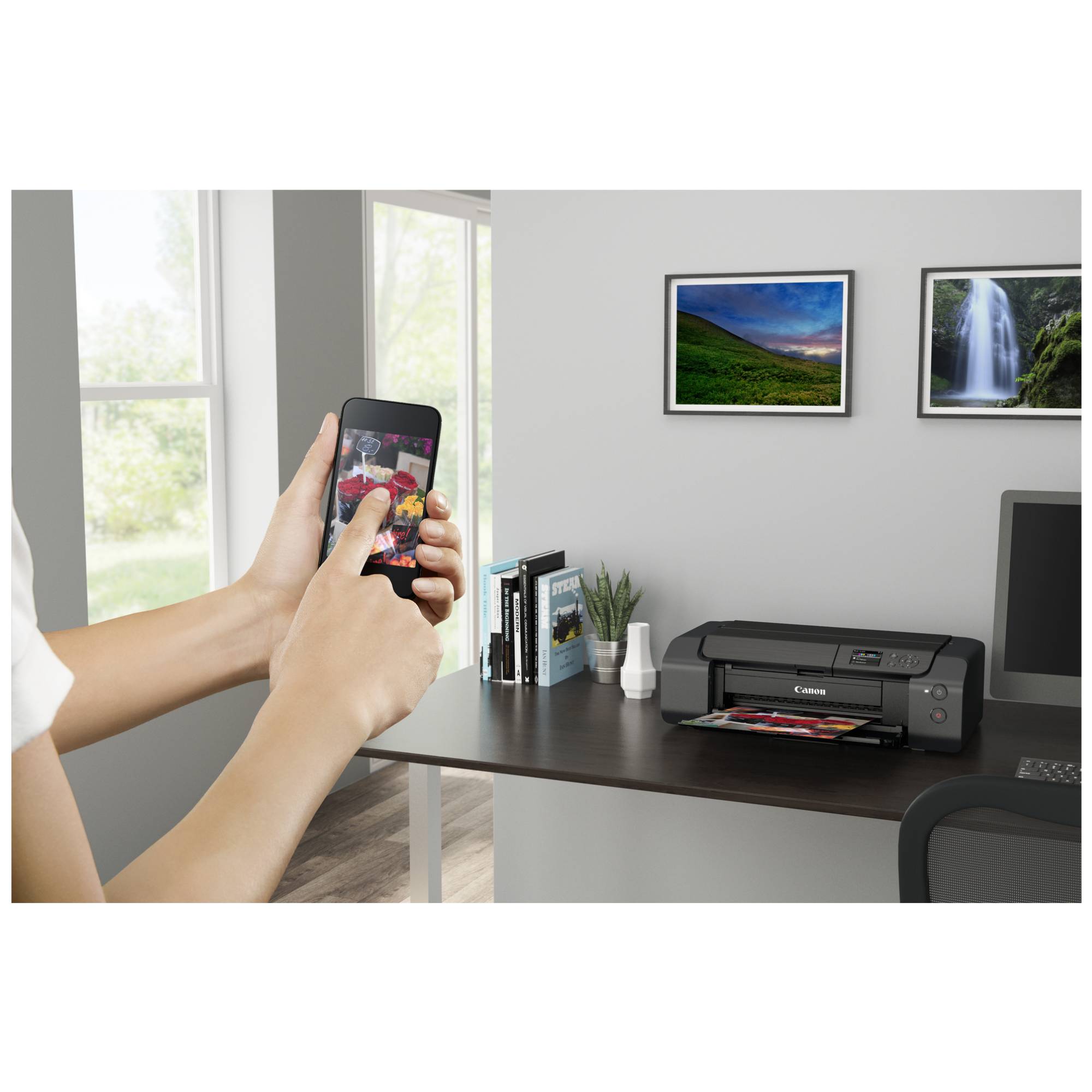 Canon PIXMA PRO-200S Drucker Farbe Tintenstrahl A3 Plus bis zu 2.83 Min./Seite einfarbig/ / 1.5 Kapazität: 100 Blätter-2