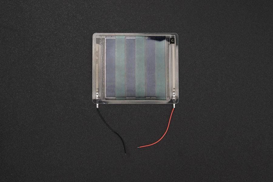 DFRobot Photonic Thin-Film Battery, 71,5x60x0,2mm, 418µW bei 500 Lux, Indoor-Energiegewinnung, 3,8V-1