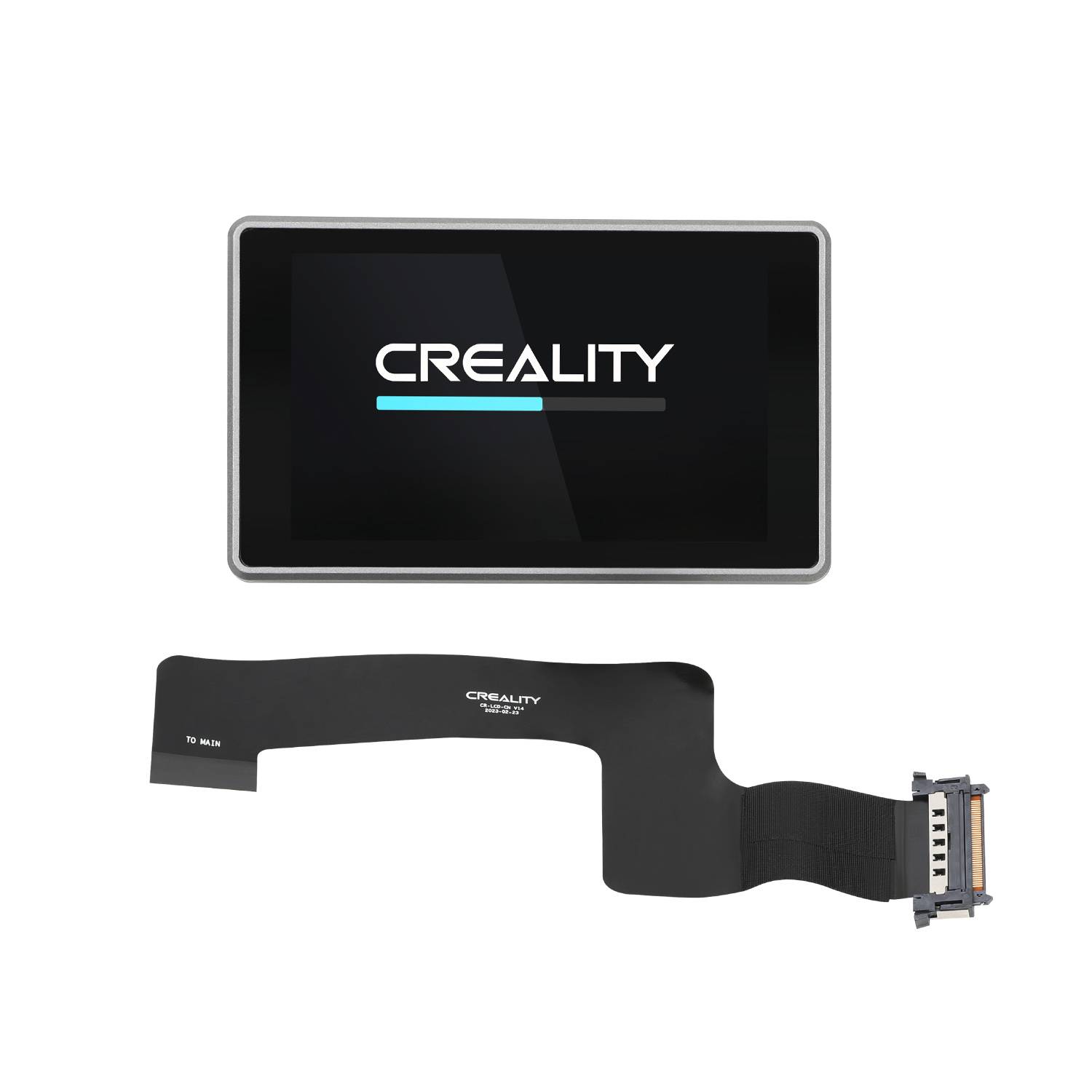 Creality 3D 4001050073, Berührungsbildschrim, Creality 3D, K!, Schwarz, Grau, 1 Stück(e), 122 g-1
