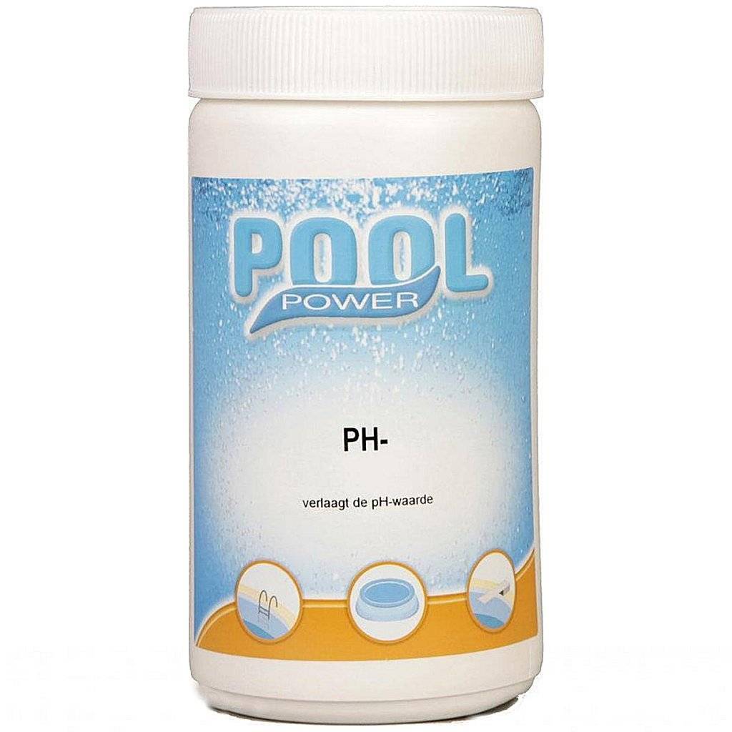 Pool Power pH-Min (pH-Senkung), Flasche 1,5 kg-0