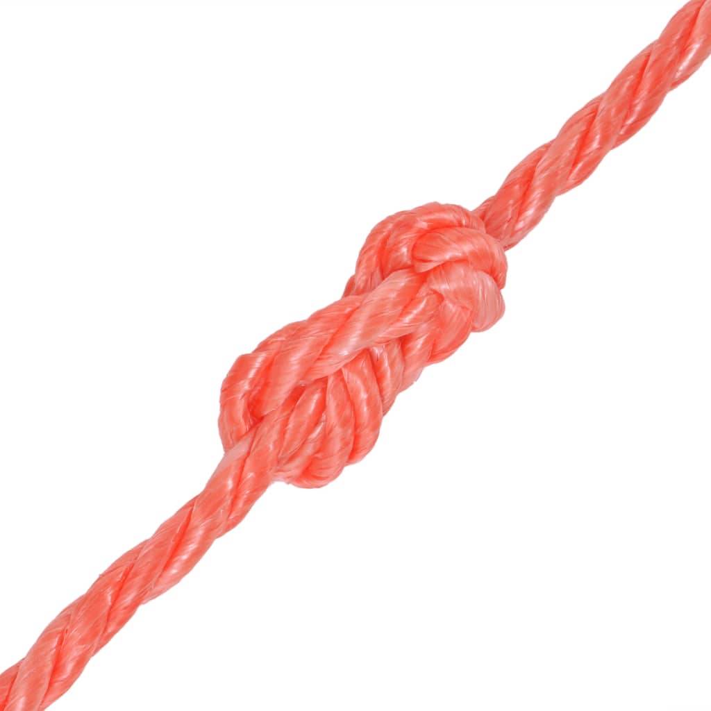 vidaXL Polypropylenseil 6 mm 500 m Orange-1