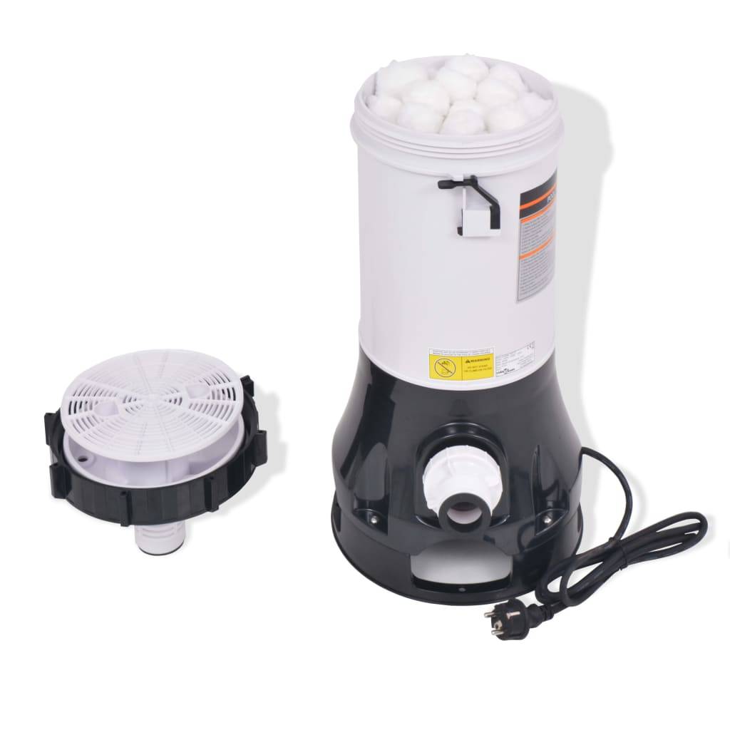 Poolfilterpumpe für Intex Bestway Pools 185 W 4,4 m³/h-3