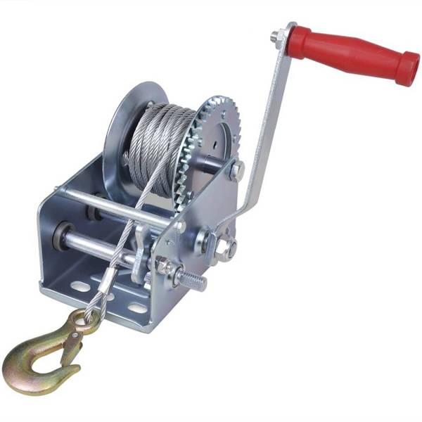 Handwinde Seilwinde Bootswinde Handwinde Anhänger 1134 kg