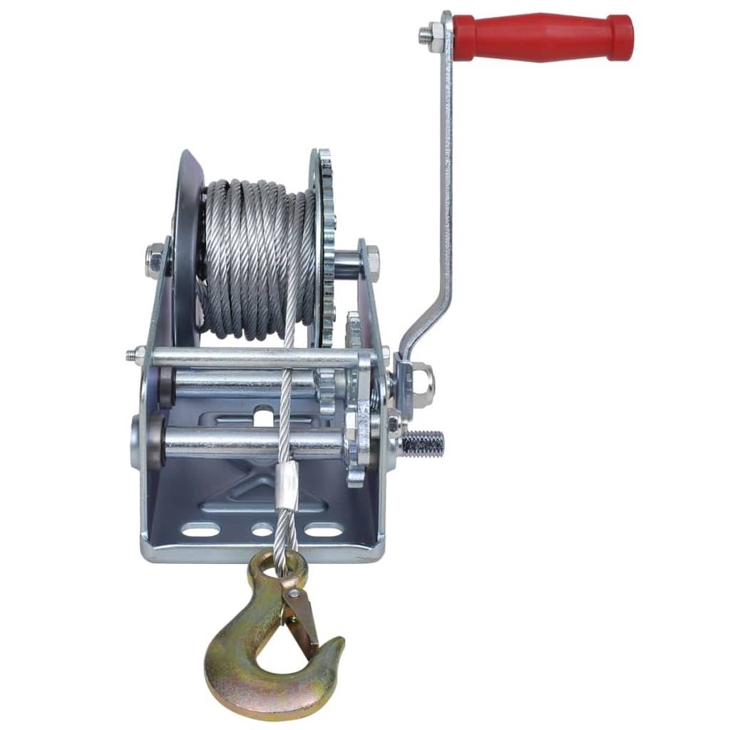 Handwinde Seilwinde Bootswinde Handwinde Anhänger 1134 kg-3