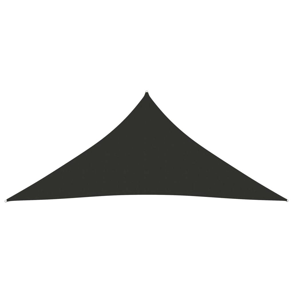 vidaXL Sonnensegel Oxford-Gewebe Dreieckig 5x6x6 m Anthrazit-4