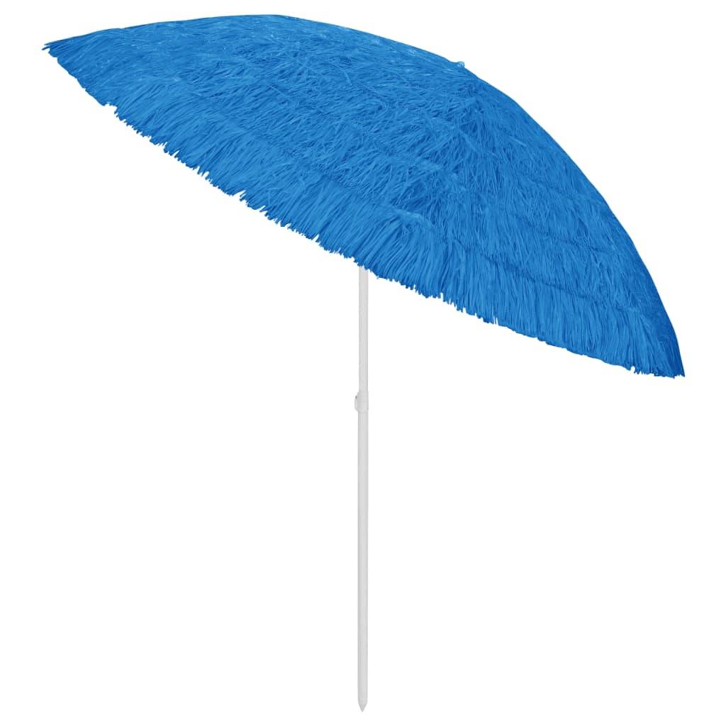 vidaXL Sonnenschirm Hawaii Blau 300 cm-4