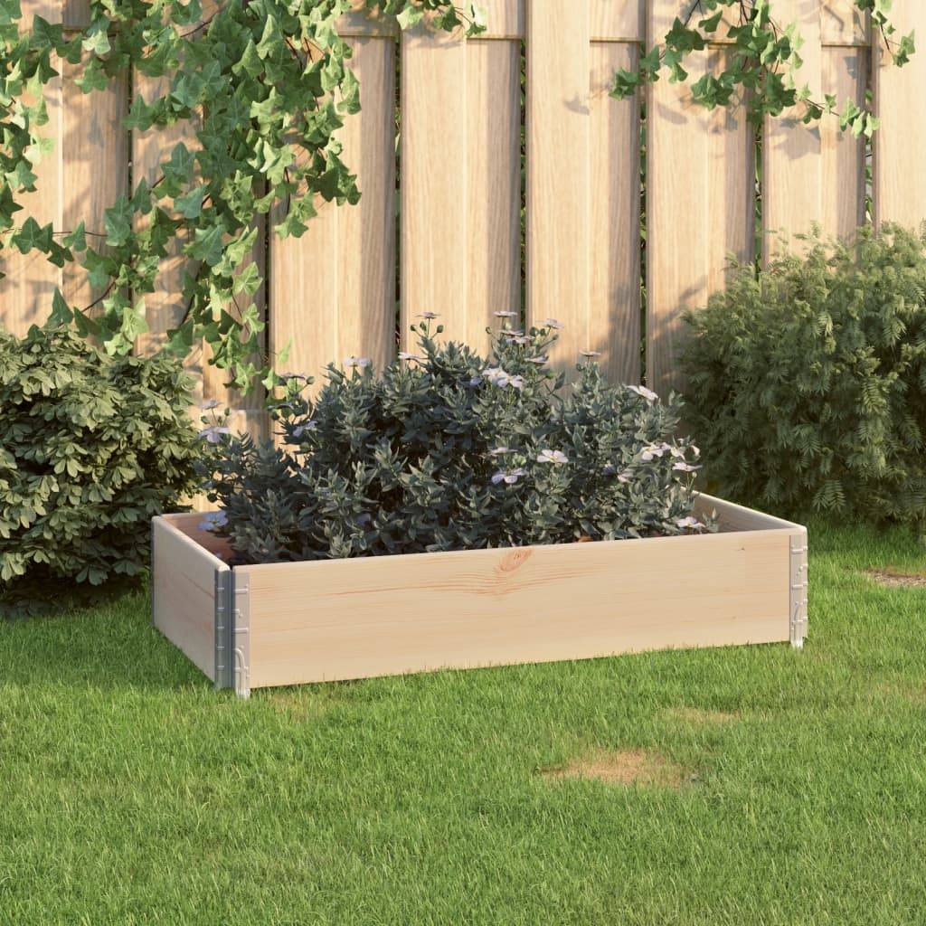 vidaXL Hochbeet 50x100 cm Kiefer Massivholz-4
