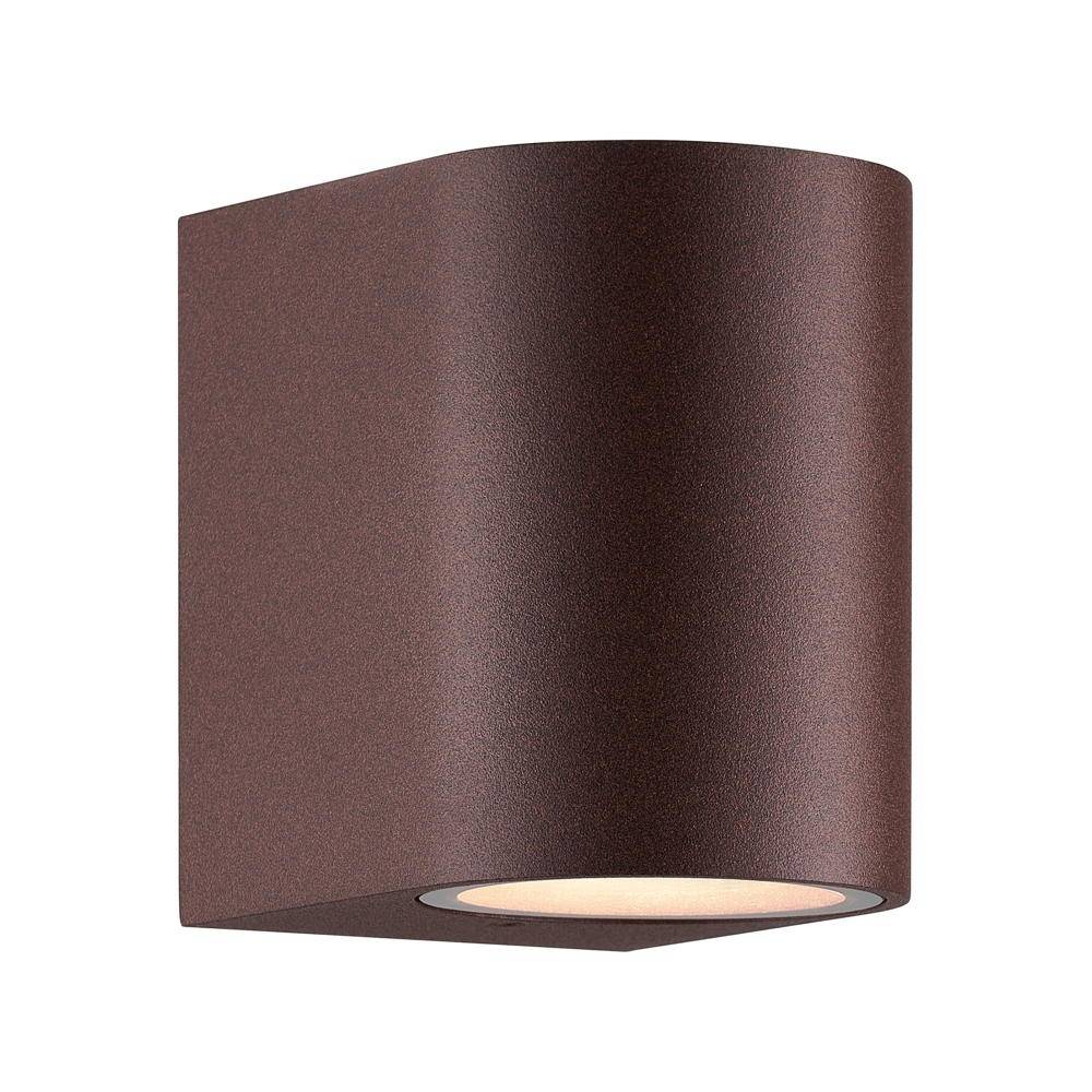 Nordlux Dion Wandleuchte Aluminium Rostig | Geeignet für 1x GU10-0