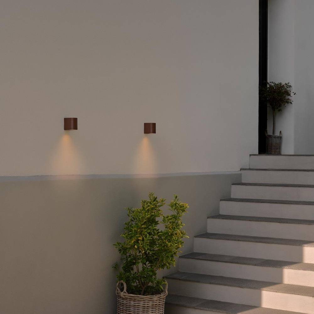 Nordlux Dion Wandleuchte Aluminium Rostig | Geeignet für 1x GU10-2