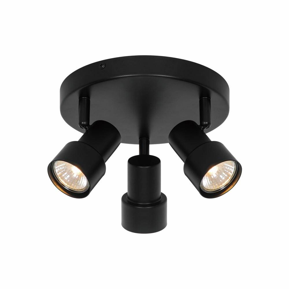 Nordlux Boston Deckenleuchte 3-rondel Metall Schwarz | Geeignet für 3x GU10-0