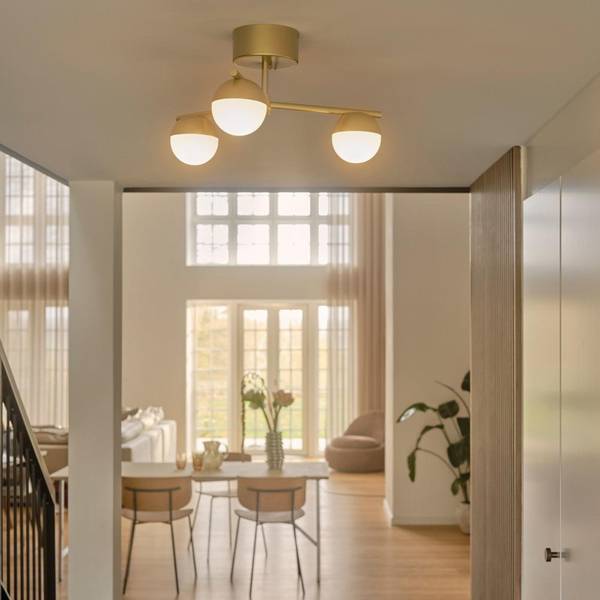 Nordlux Contina Deckenleuchte Metall Kupfer | Geeignet für 3x G9