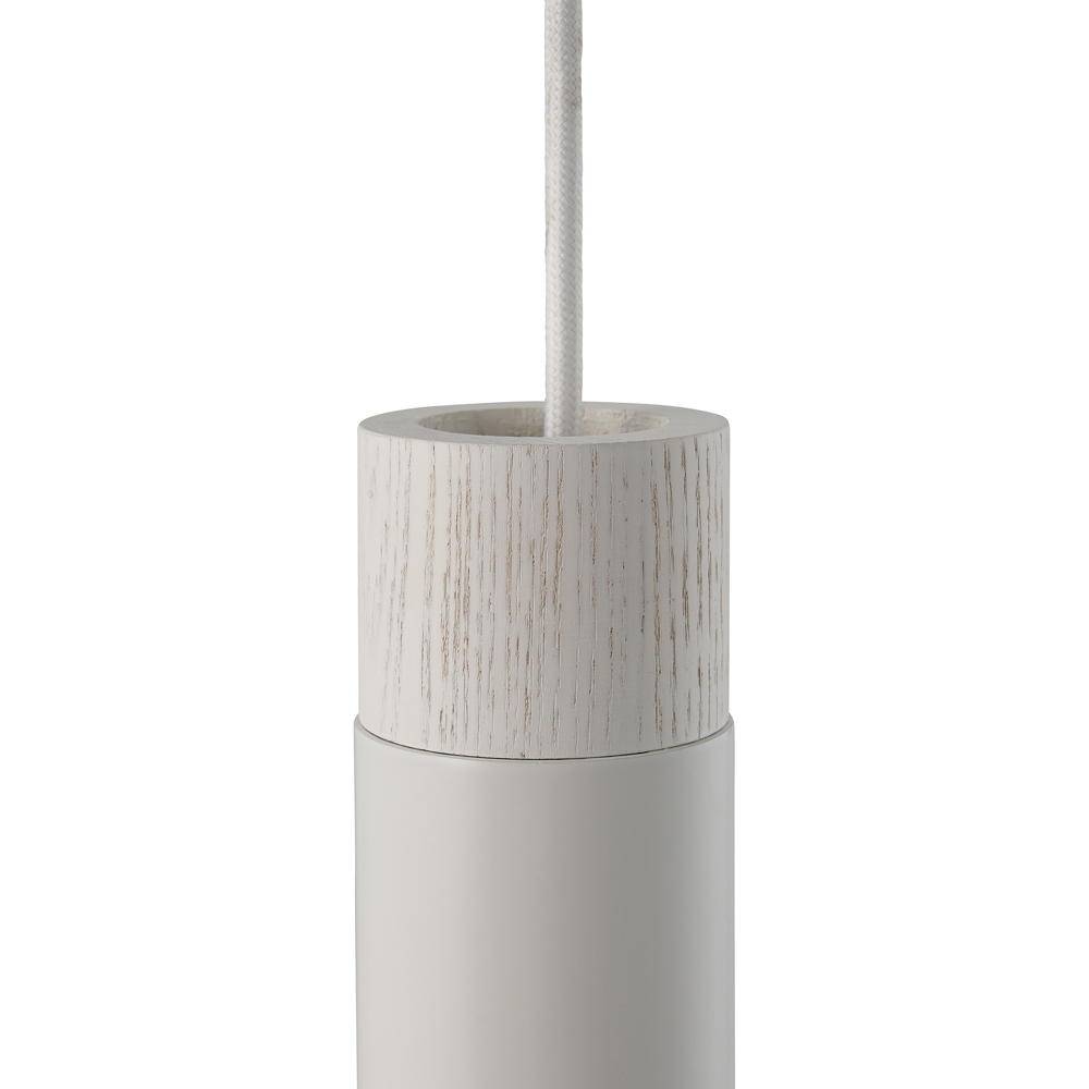 Nordlux Tilo Pendelleuchte Metall und Holz Weiß | Geeignet für GU10-1