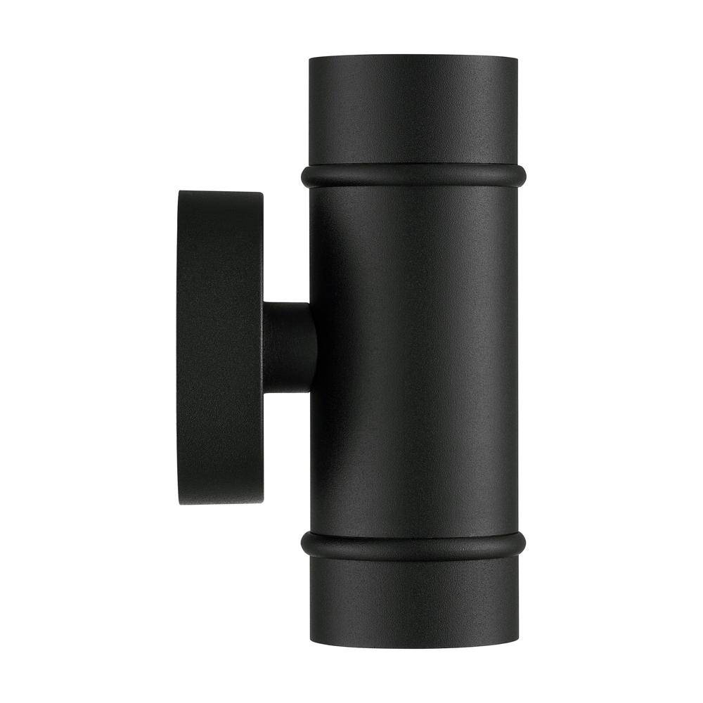 Nordlux Artilus Wandleuchte Aluminium und Glas Schwarz | IP54 - Geeignet für 2x GU10-3