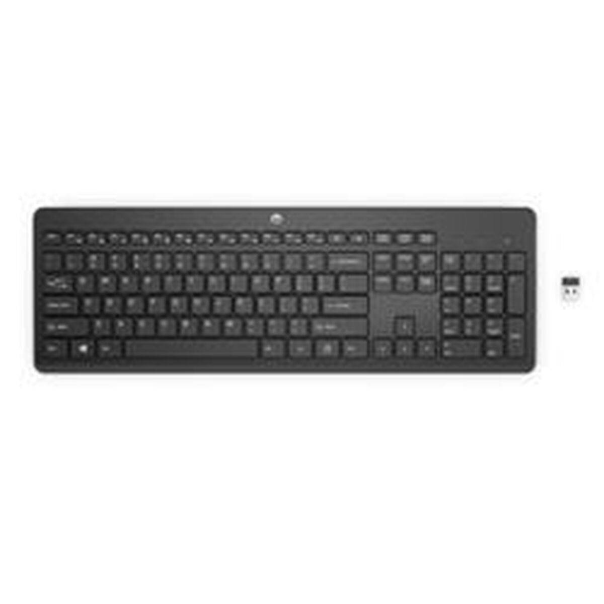 HP 230 Wireless Keyboard Black - Tastatur - QWERTY-0