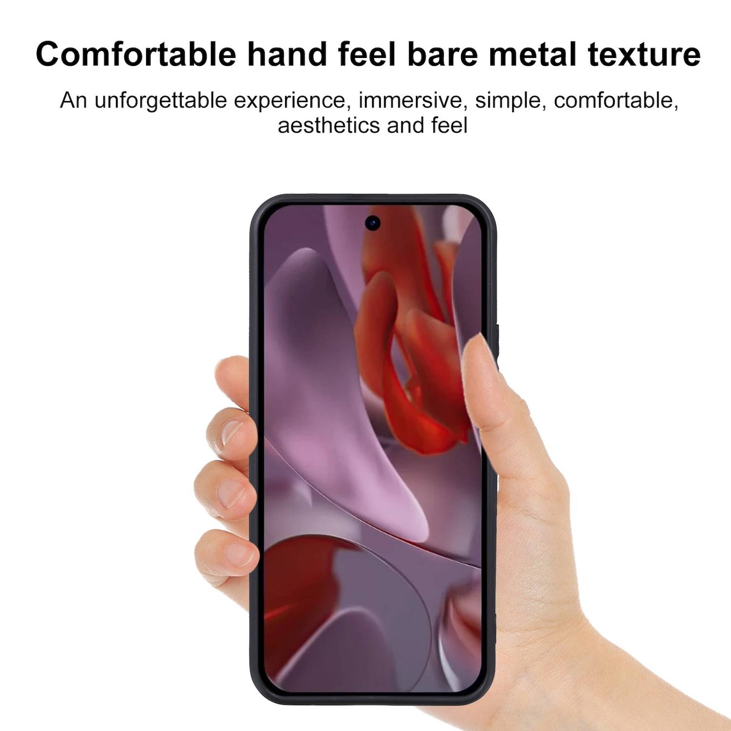 Für Google Pixel 9a Silikon TPU Schutz Hülle Cover Flexibel ultra dünn Schwarz-2